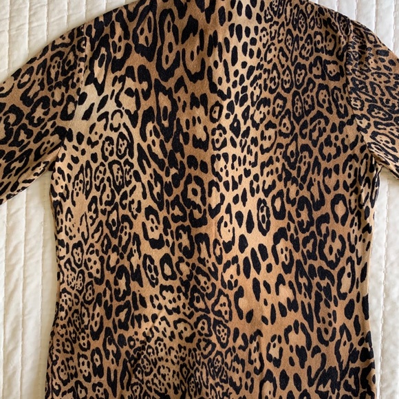 Leopard sweater set w Chanel-styling MADE IN ITALY - Picture 5 of 8